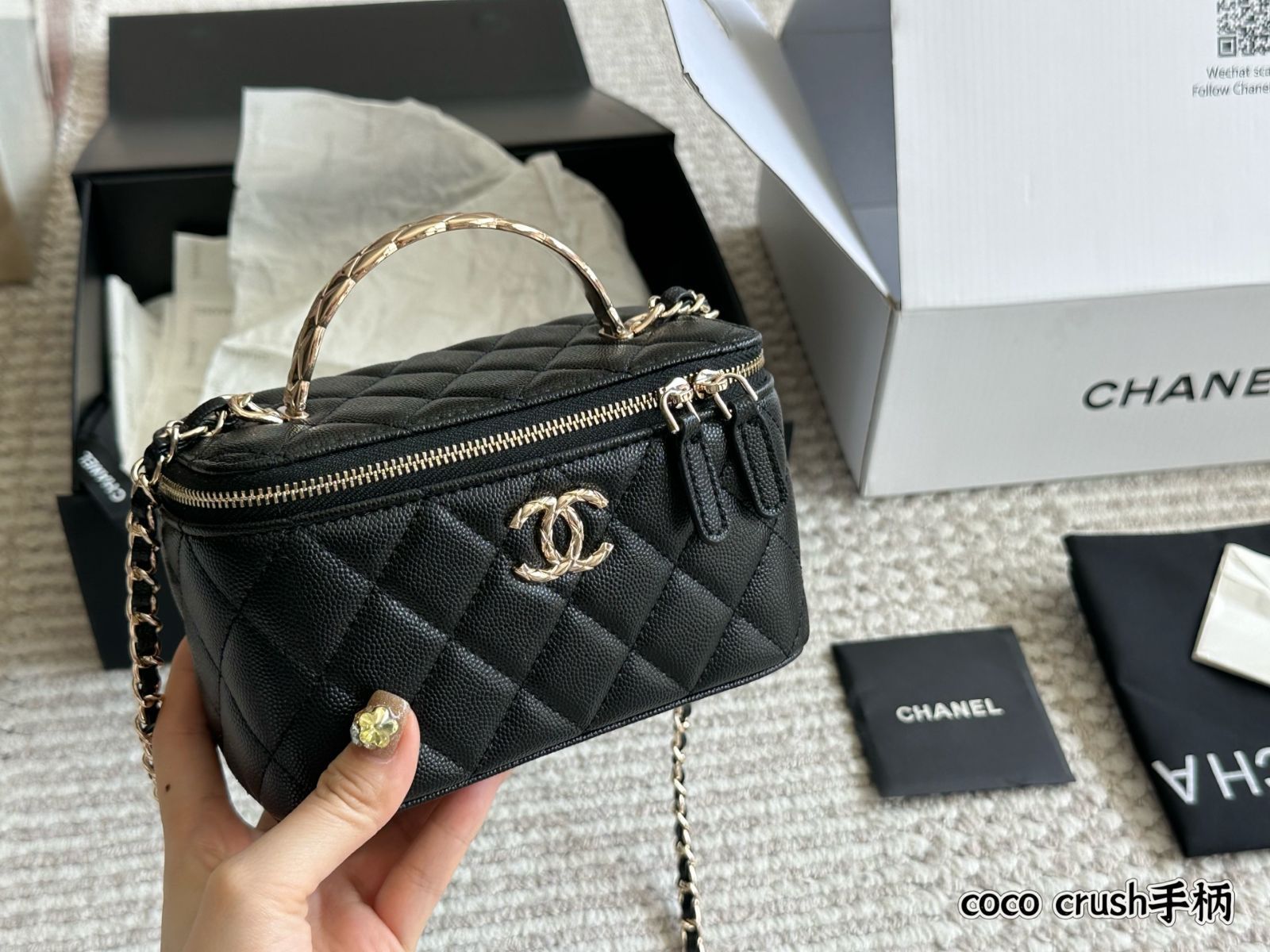 【今日特価】Chanel 25c Handle Box Bag - シャネル 25c ハンドル ボックスバッグ-WTO輸入3