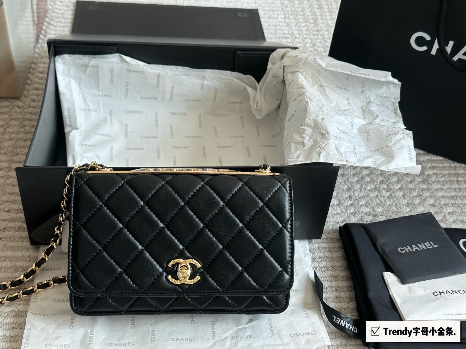 【今日特価】Glamorous CHANEL グラマラスシャネル トレンディ WOC 「発財バッグ」-WTO輸入