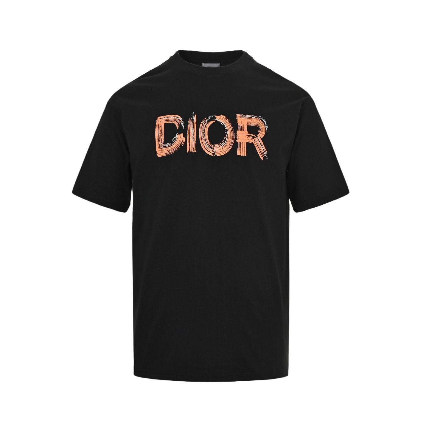 【今日特価】Dior 25ss 手描きアルファベットプリント T シャツ