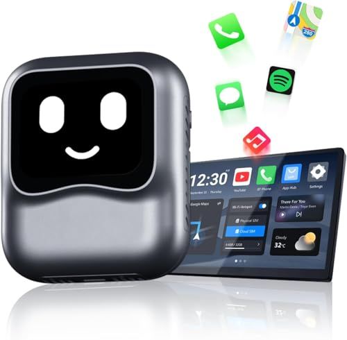 【公式】オットキャストナノ OTTOCAST OttoAibox NANO CarPlay AI Box 2025 新型 CarPlay＆AndroidAutoをワイヤレス化 Nano ai box Chat-GPT AI音声搭載 Youtube Netfyu