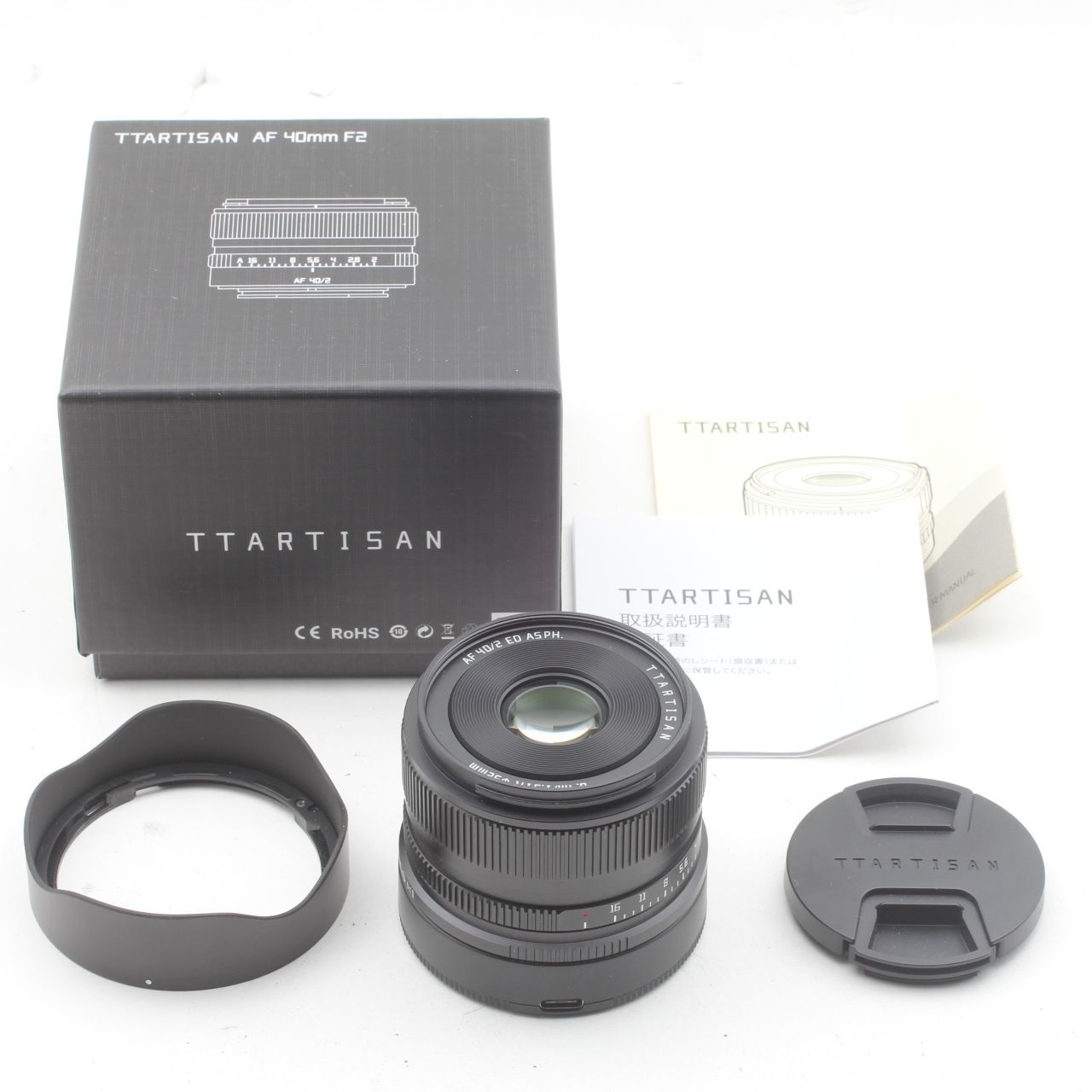 TTArtisan AF 40mm F2 Lマウント - メルカリ