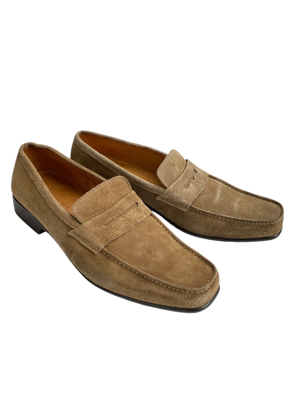 J.M.WESTON Suede Loafer UK 7 1/2 D (26.0〜26.5cm程度)