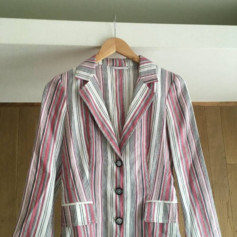 極美品 ETROエトロ リネン 混 ジャケット38 - メルカリ