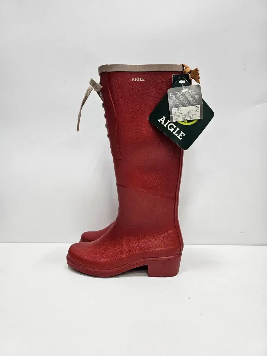 (新品) AIGLE エーグル Miss Juliette ロング レイン ブーツ / レディース 37 号