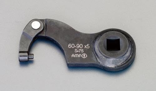 新品 エスコ(Esco) 35-60mm ピン型フックレンチ(1/2sq差込) EA613XP-1