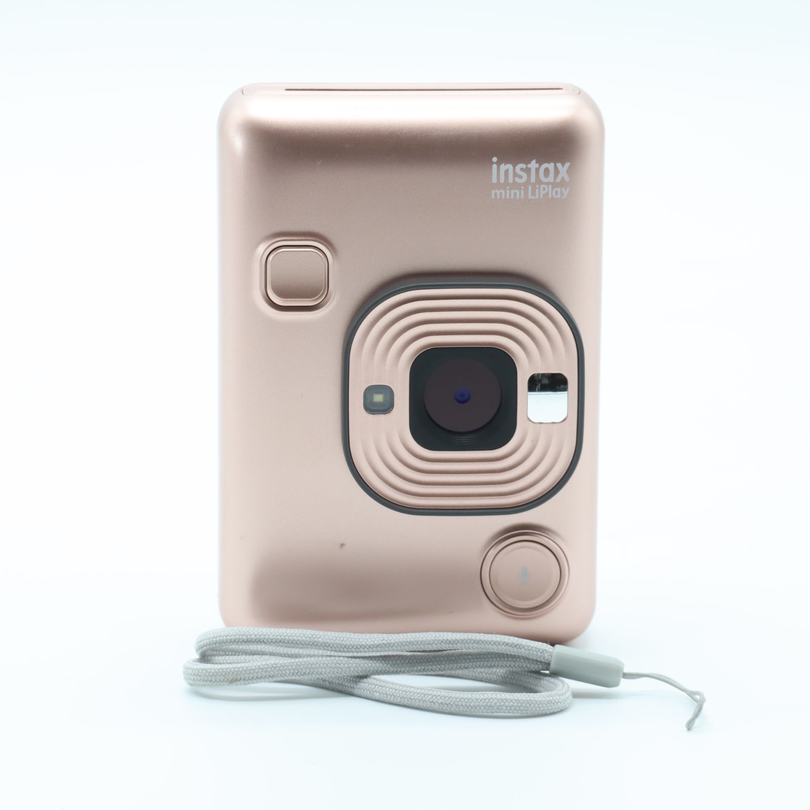富士フイルム(FUJIFILM) チェキ インスタントカメラ/スマホプリンター instax mini LiPlay ブラッシュゴールド INS MINI HM1 BLUSH GOLD #4265