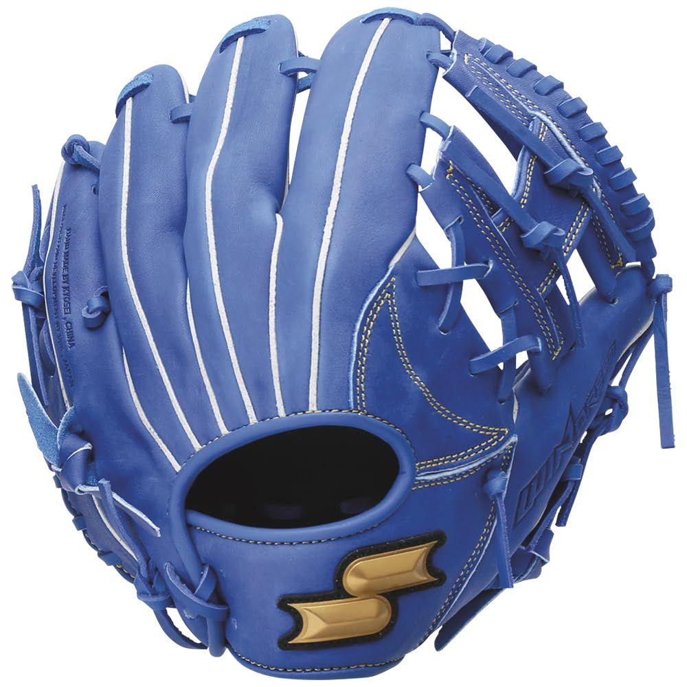 新品 SSK(エスエスケイ) 野球 少年軟式グラブ 軟式ウインドリームシリーズ オールラウンド用 WJG124 ブルー(60) L(右投げ)