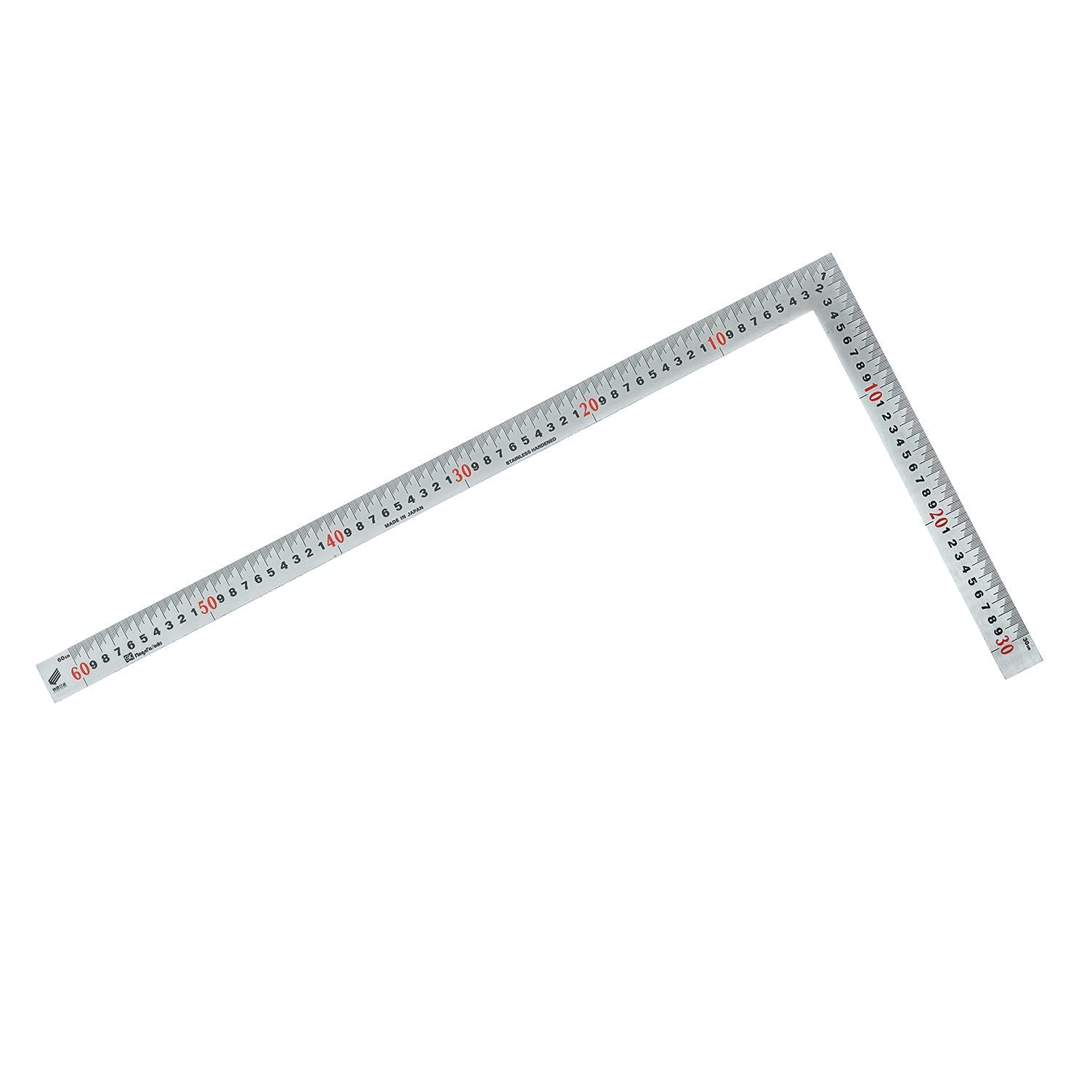 新品 新潟精機 SK 日本製 シルバー中金 快段目盛 60cm MT-60KD