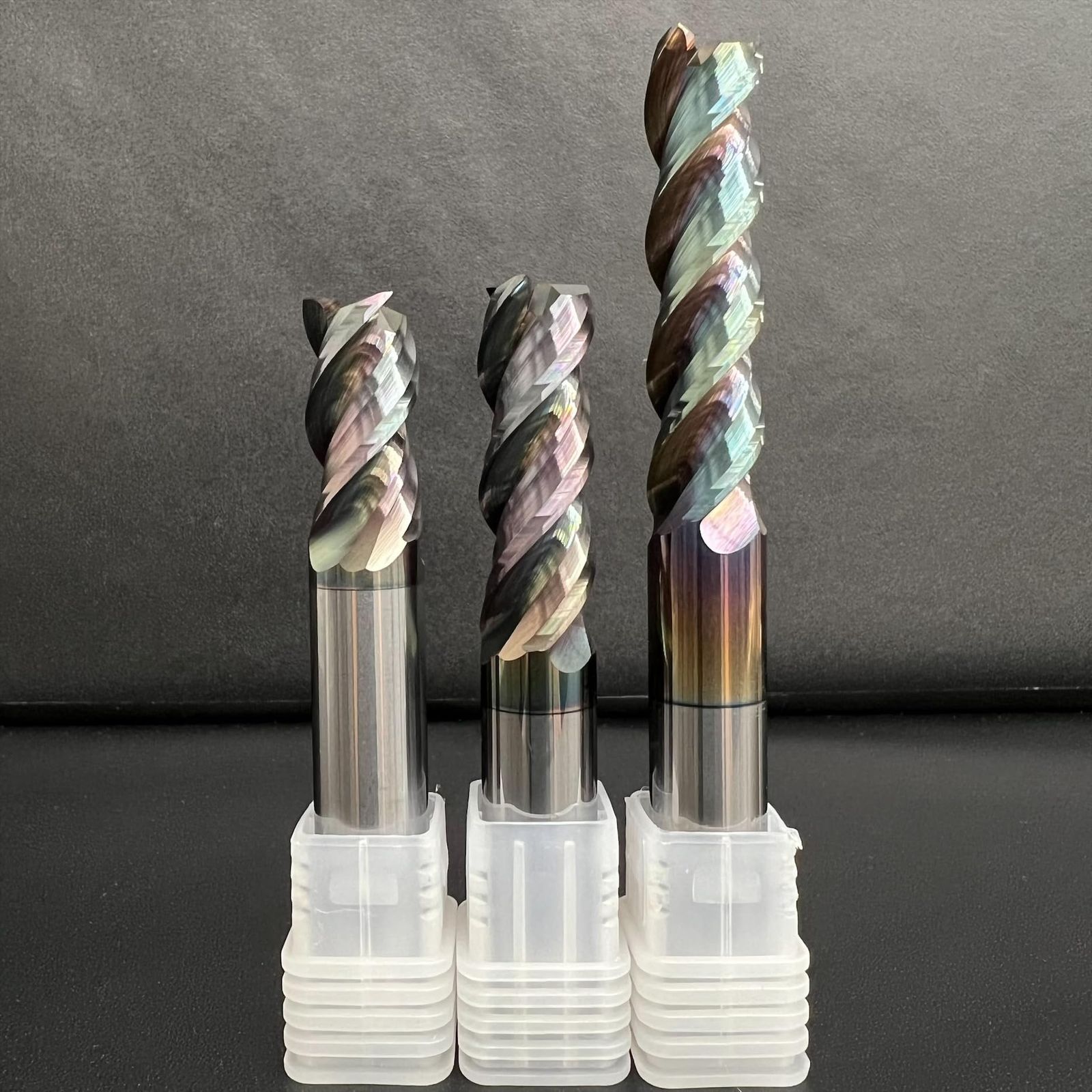 新品 TOTIME 超硬 エンドミル|4346AL3FHDC 10mm スクエア アルミ 非鉄用 3枚刃強ねじれ【侍】 スクエア防振型 リード角度43/45/46°水素フリーDLCコーティング付 T4346-100AL-050D-150-3F-HDC 1本