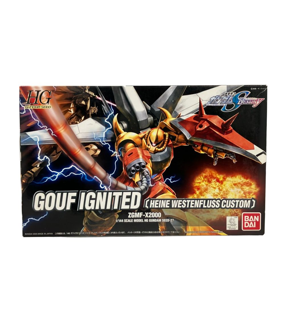 バンダイ 機動戦士ガンダムSEED DESTINY HG 1/144 グフイグナイテッド(ハイネ・ヴェステンフルス専用機) プラモデル