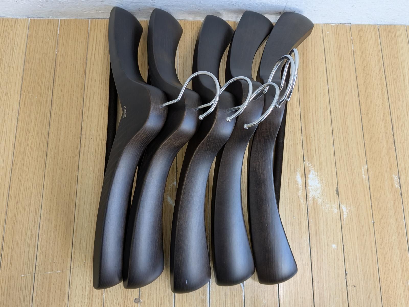 NAKATA HANGER 中田ハンガー 木製ハンガー 5本セット - メルカリ