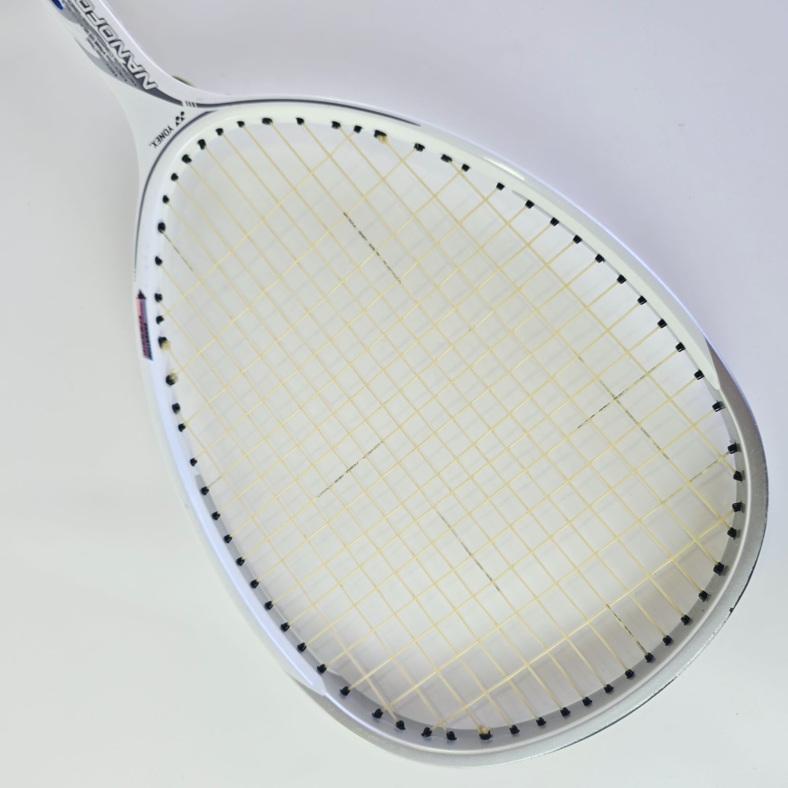 YONEX NANOFORCE 5000 ソフトテニスラケットUL1 ホワイト ヨネックス