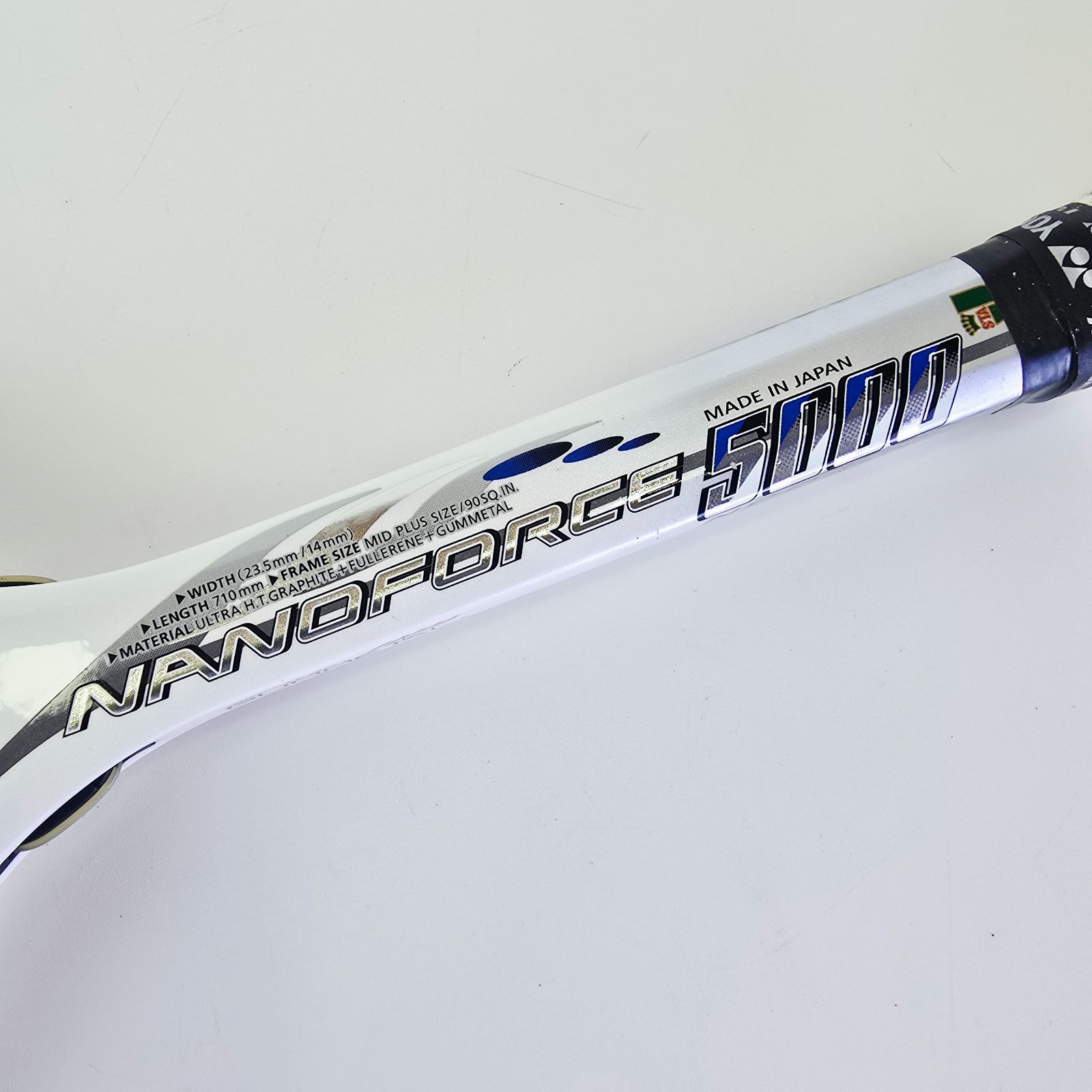 YONEX NANOFORCE 5000 ソフトテニスラケットUL1 ホワイト ヨネックス
