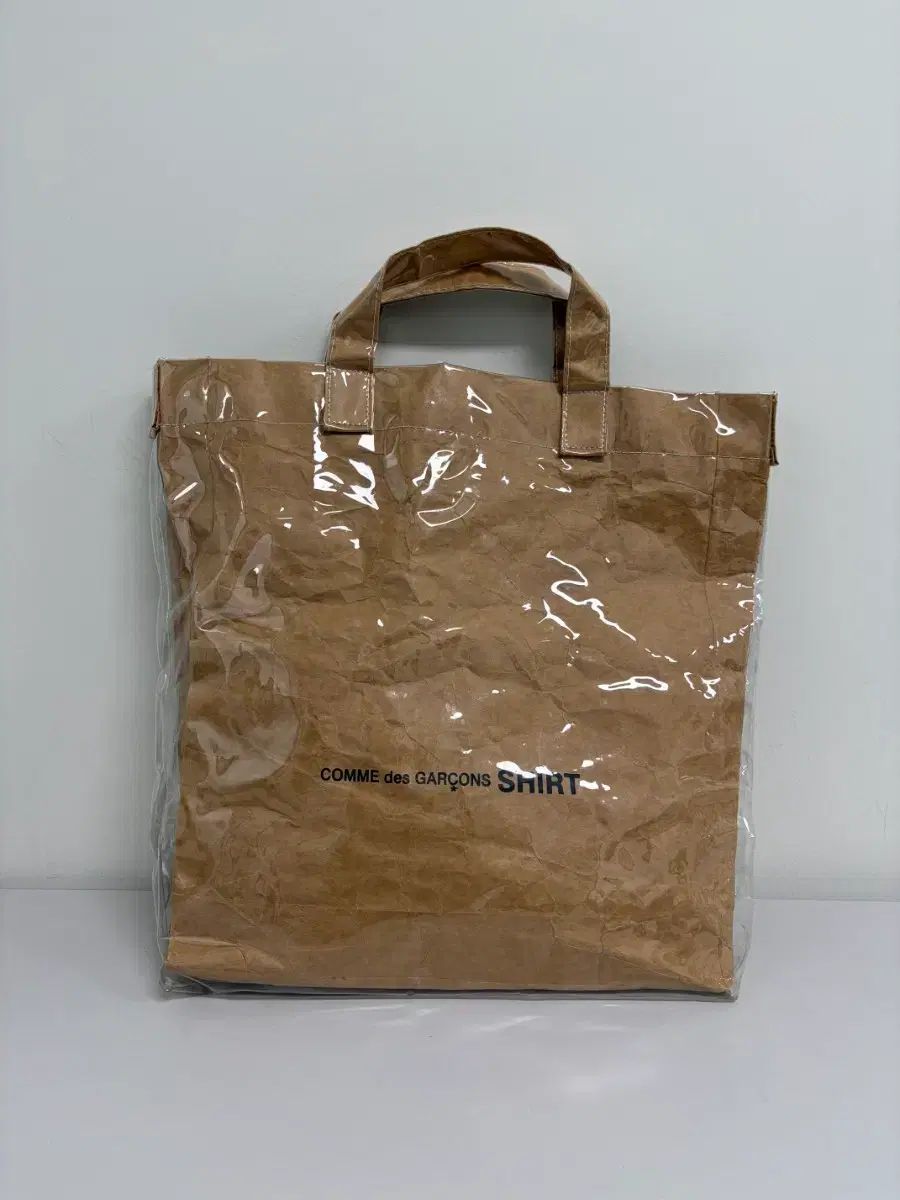 正規品 COMME des GARCONS コム・デ・ギャルソン PVC ペーパー トートバッグ