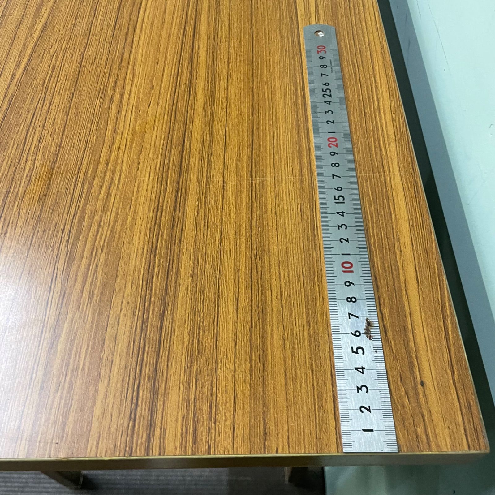 ♭ CTS 長机 折りたたみテーブル 会議机 木目調 オフィステーブル 会議用テーブル 3F