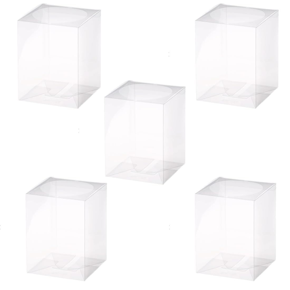 日本製 Mサイズ 15cm×15cm×高さ20cm 5個クリアケース フラワーボックス ブーケケース プリザーブドフラワー フラワーアレジメント 花束 ギフトボックス ケース フィギュア ぬいぐるみ コレクションケースAR 5fca0f49