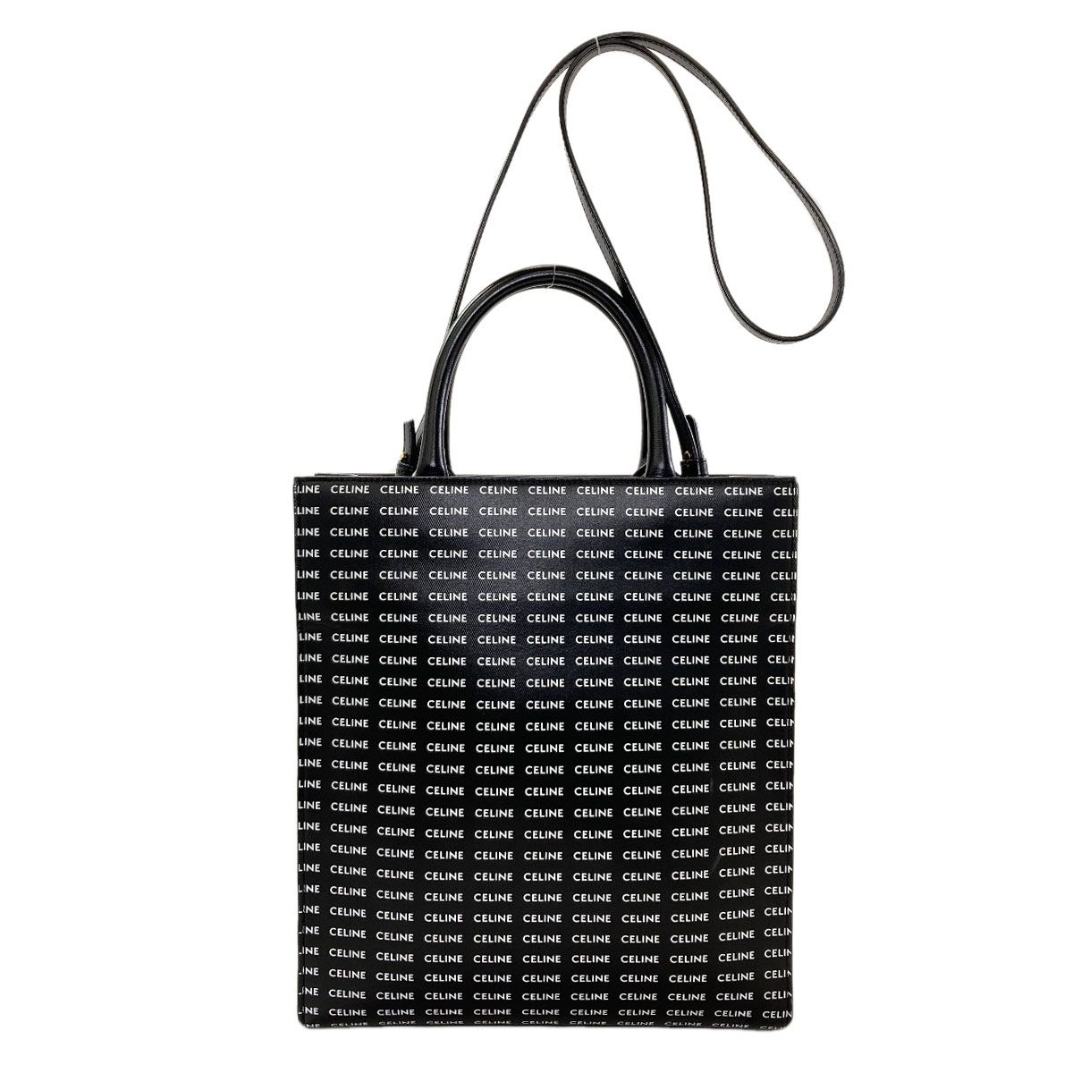 CELINE セリーヌ バーティカルカバ 2WAY ハンドバッグ カーフ 