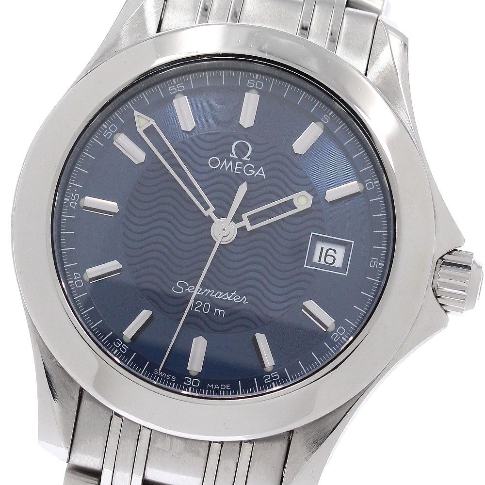 オメガ OMEGA 2511.81 シーマスター120 デイト クォーツ メンズ