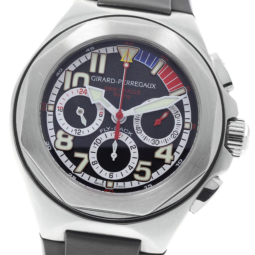 ジラール・ペルゴ GIRARD PERREGAUX 80175-25-652-0 ロレアート BMW オラクル レーシングUSA98 限定150本 自動巻き メンズ _963301