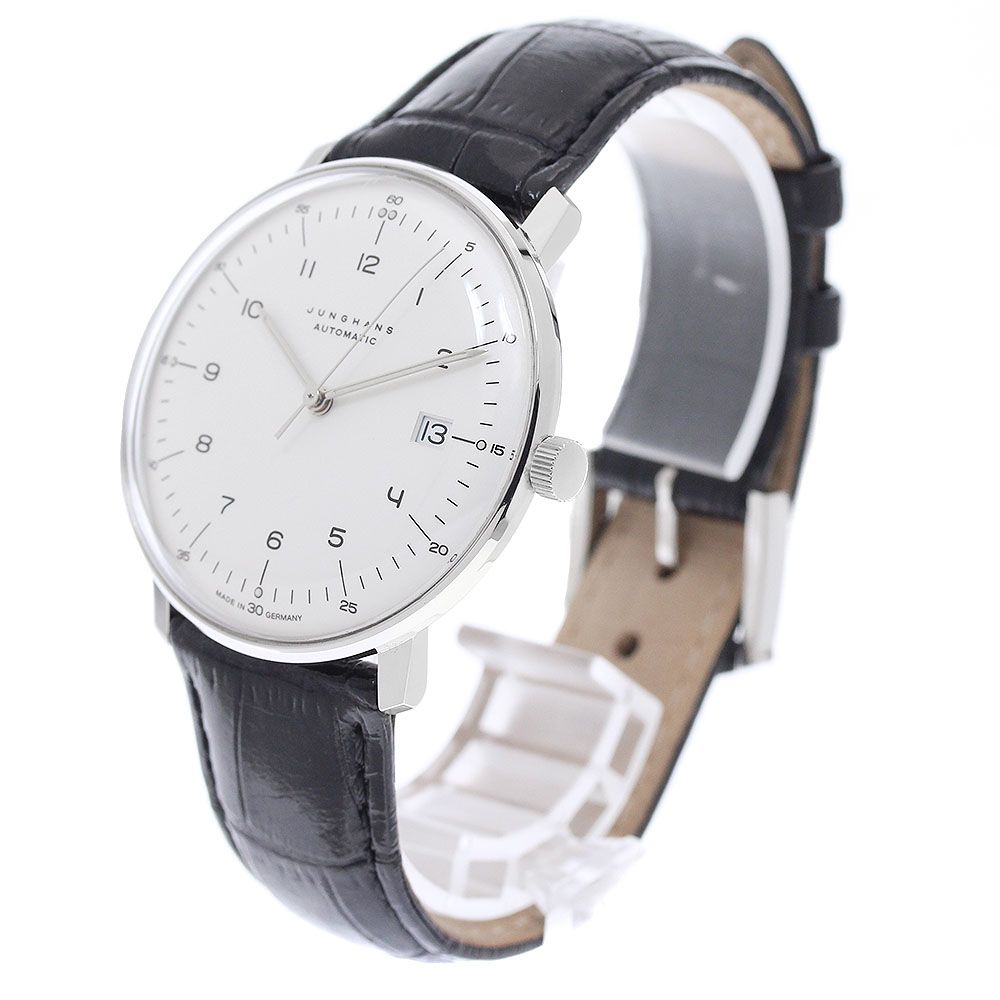 ユンハンス JUNGHANS 027/4700.04 マックスビル デイト 自動巻き