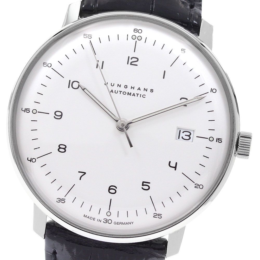 ユンハンス JUNGHANS 027/4700.04 マックスビル デイト 自動巻き
