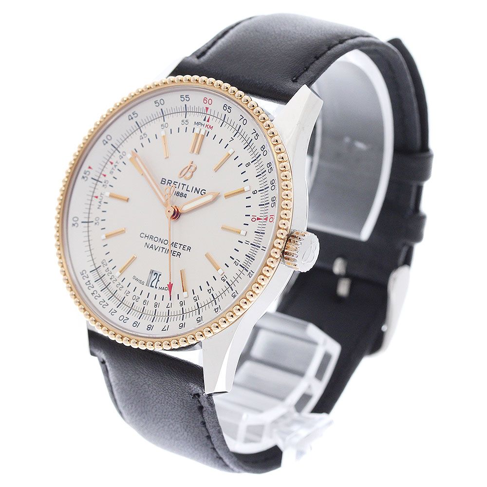ブライトリング BREITLING U17326 ナビタイマー オートマティック 41 デイト 自動巻き メンズ 美品 内箱付き_969446 ブライトリング BREITLING U17326 ナビタイマー オートマティック 41 デイト 自動巻き メンズ 美品 内箱付き_969446