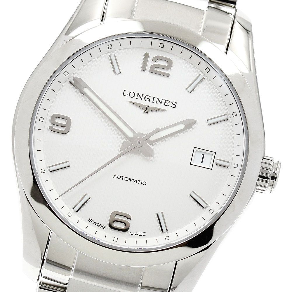 ロンジン LONGINES L2.785.4 コンクエスト クラシック デイト 自動巻き 