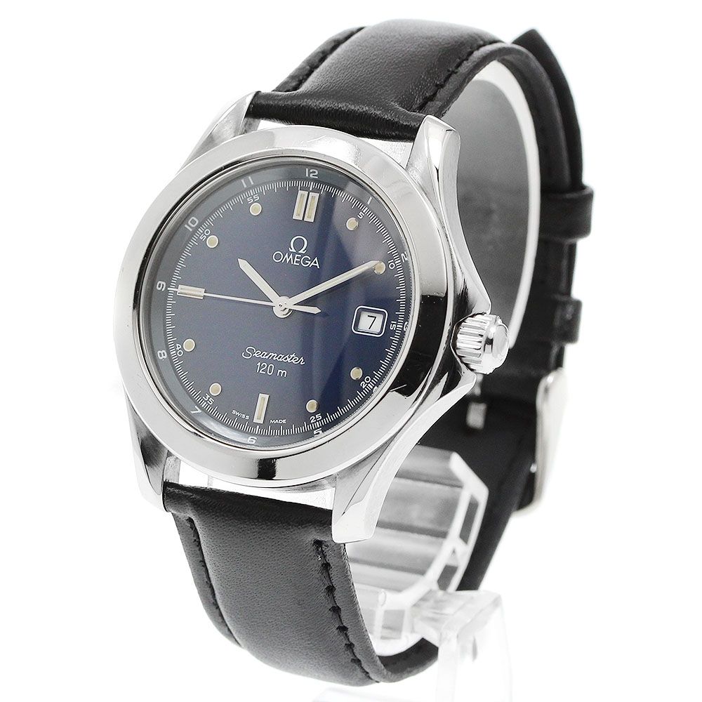 オメガ OMEGA 2501.80 シーマスター120 デイト クォーツ メンズ