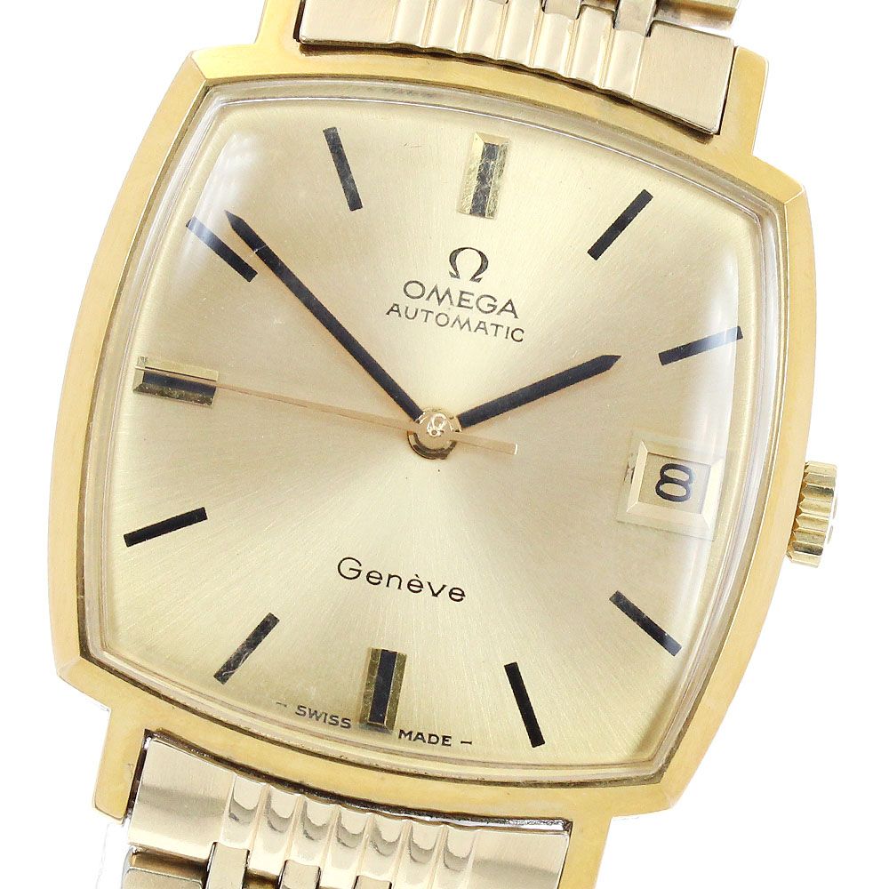 オメガ OMEGA 5200.50 ダイナミック デイト 自動巻き メンズ _961593