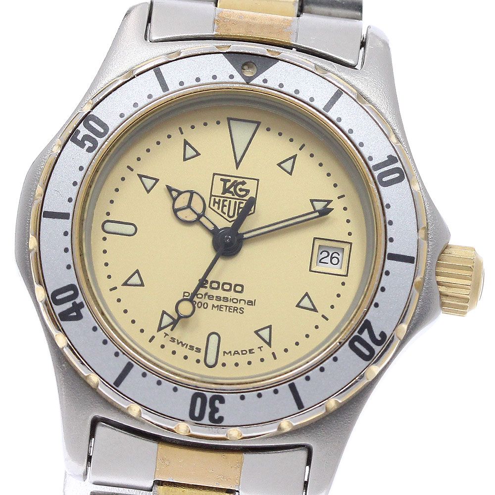 タグホイヤー プロフェッショナル TAG デイト クォーツ 腕時計 HEUER