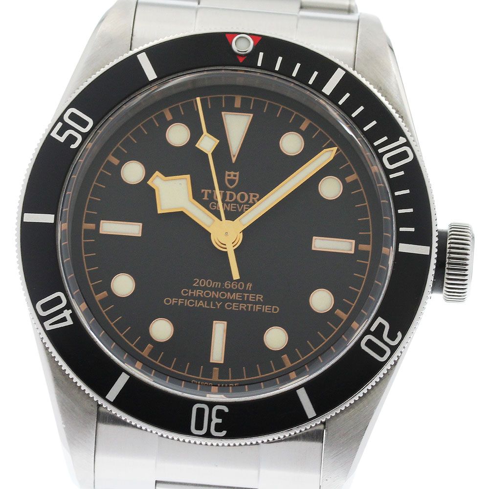 チュードル TUDOR 79230N ヘリテージ ブラックベイ 自動巻き メンズ 良品 保証書付き_960451