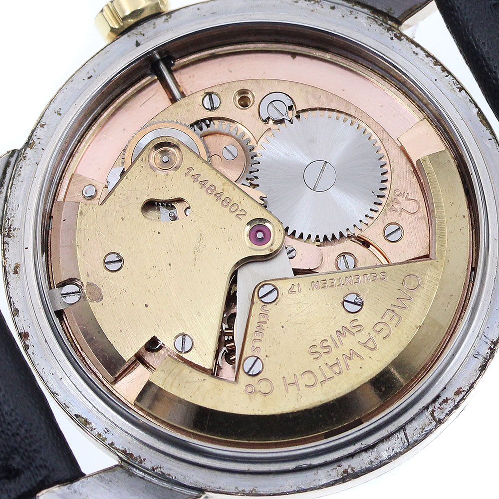 ジャンク オメガ OMEGA 2766-5 シーマスター Cal.344 スモールセコンド
