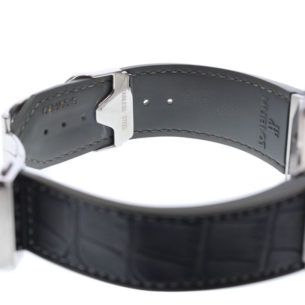 ウブロ HUBLOT 301.ST.5020.GR.1104 ビッグバン アールグレイダイヤモンド ダイヤベゼル クロノグラフ デイト 自動巻き メンズ _969530