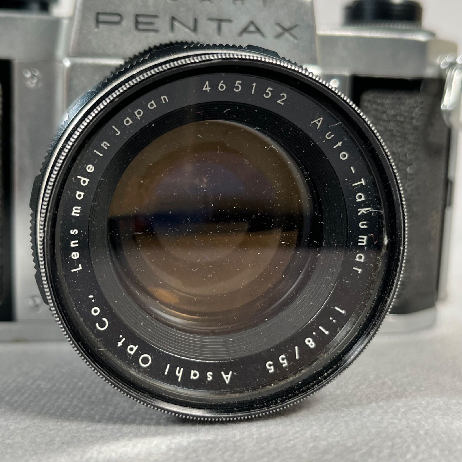 【動作未確認】ASAHI PENTAX 管2606-655】ASAHI PENTAX S3 ボディ F1.8/55 レンズ 動作未確認 現状