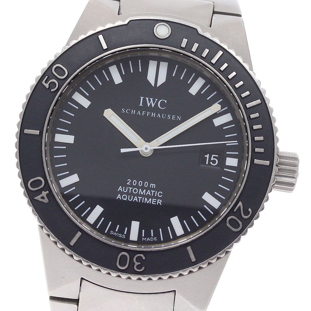 IWC IWC SCHAFFHAUSEN IW353601 GST アクアタイマー デイト 自動巻き