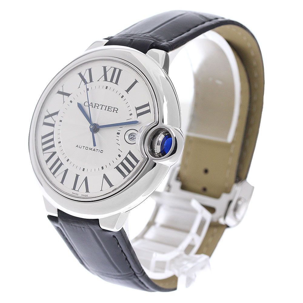 カルティエ CARTIER WSBB0026 バロンブルー ドゥ カルティエ LM 自動巻き メンズ 良品 _969026