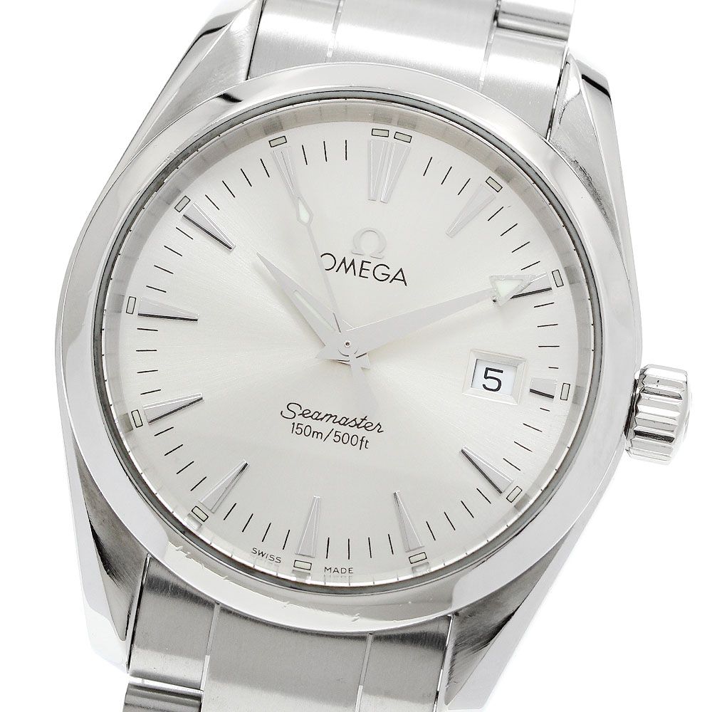 オメガ OMEGA 2518.30 シーマスター アクアテラ デイト クォーツ ボーイズ _950815