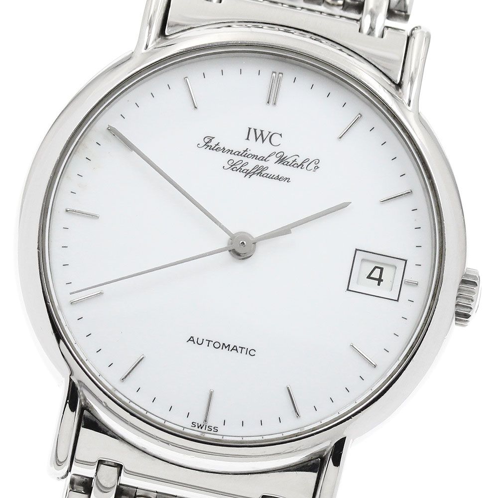IWC SCHAFFHAUSEN IW351318 ポートフィノ デイト 自動巻き メンズ