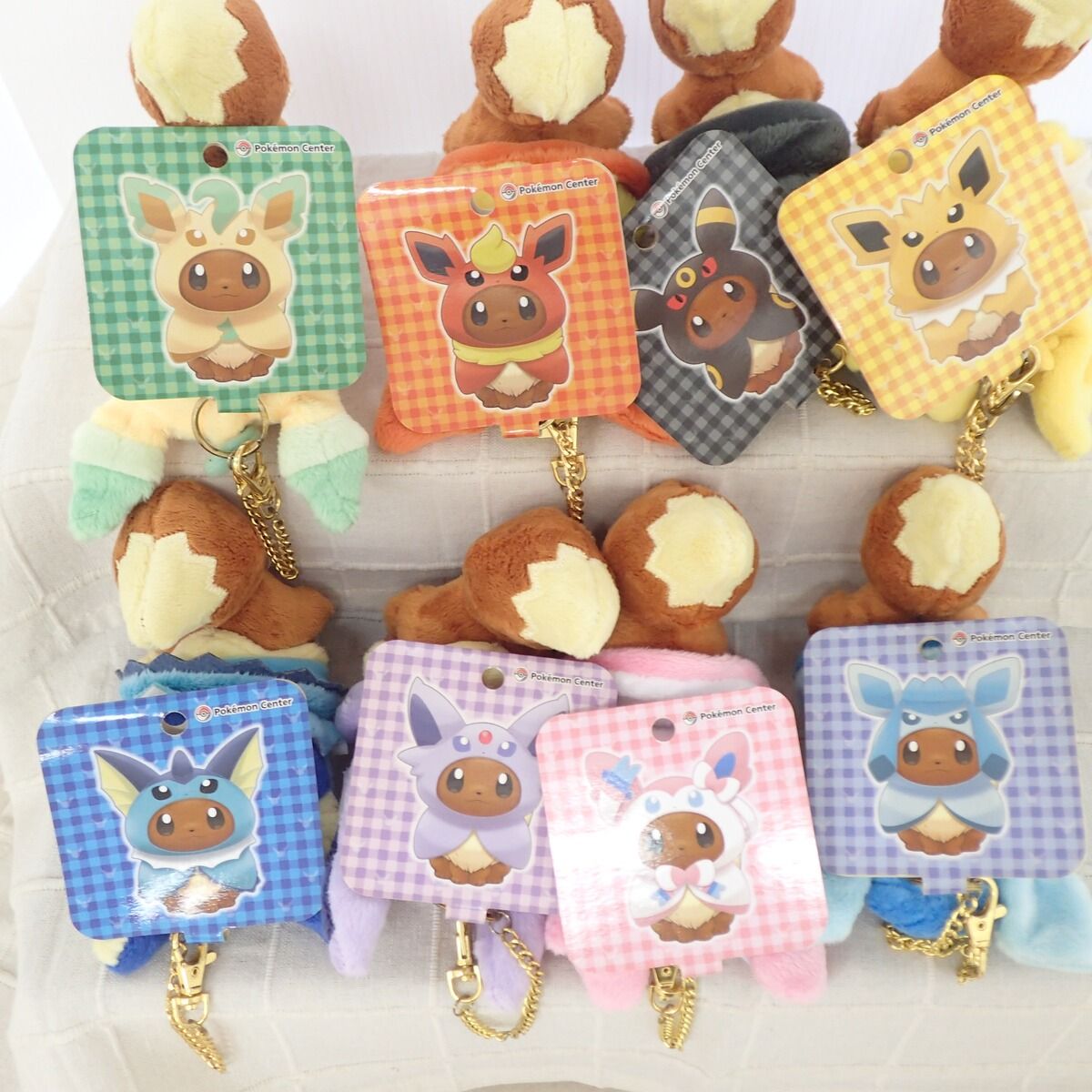 ポケモンセンター マスコット イーブイポンチョシリーズ まとめて8点
