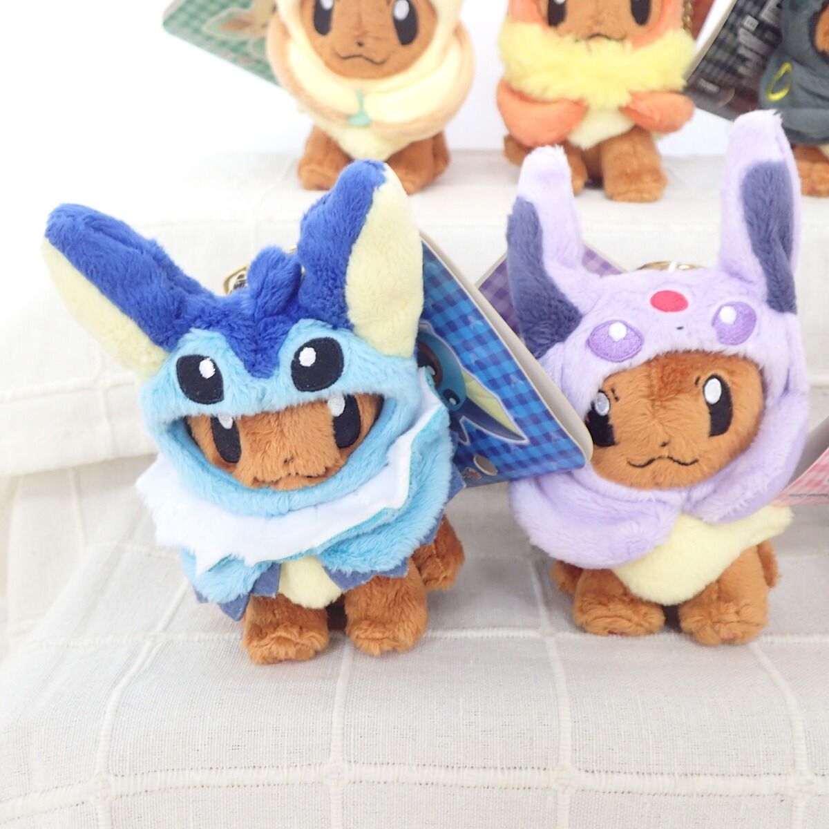 ポケモン マスコット イーブイ　ポンチョシリーズ　ブラッキーエーフィニンフィア ポケモンセンター マスコット イーブイポンチョシリーズ まとめて8点