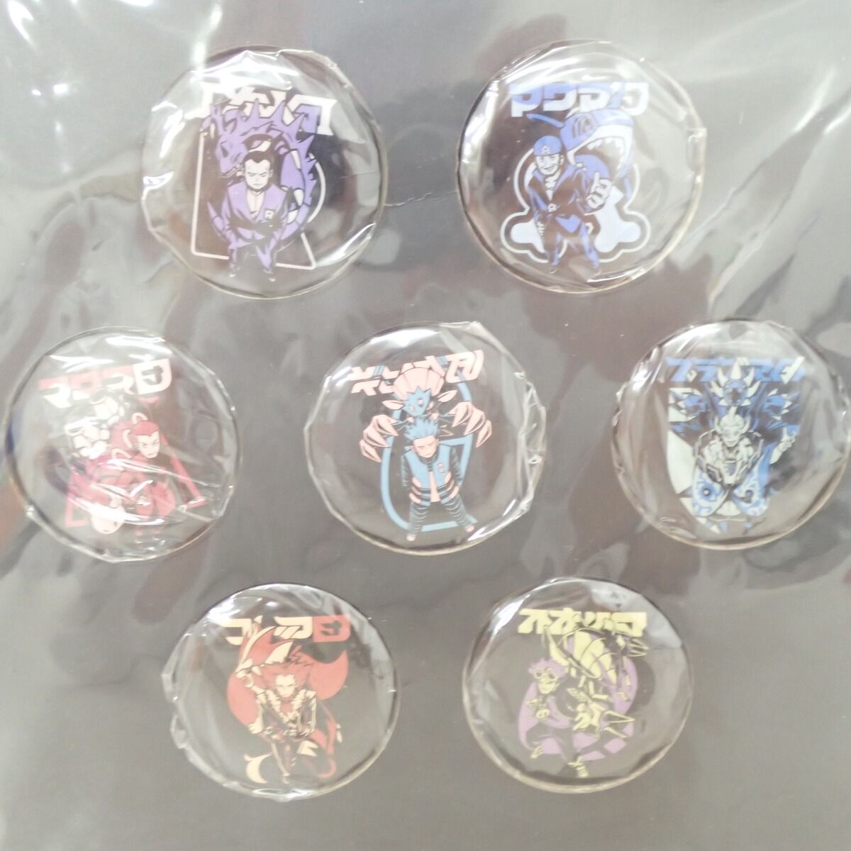 ポケモン SECRET TEAMS 缶バッジ ポケモンセンター限定　缶バッジのみ 未開封 ポケモンセンター 缶バッジ(7個セット) SECRET TEAMS