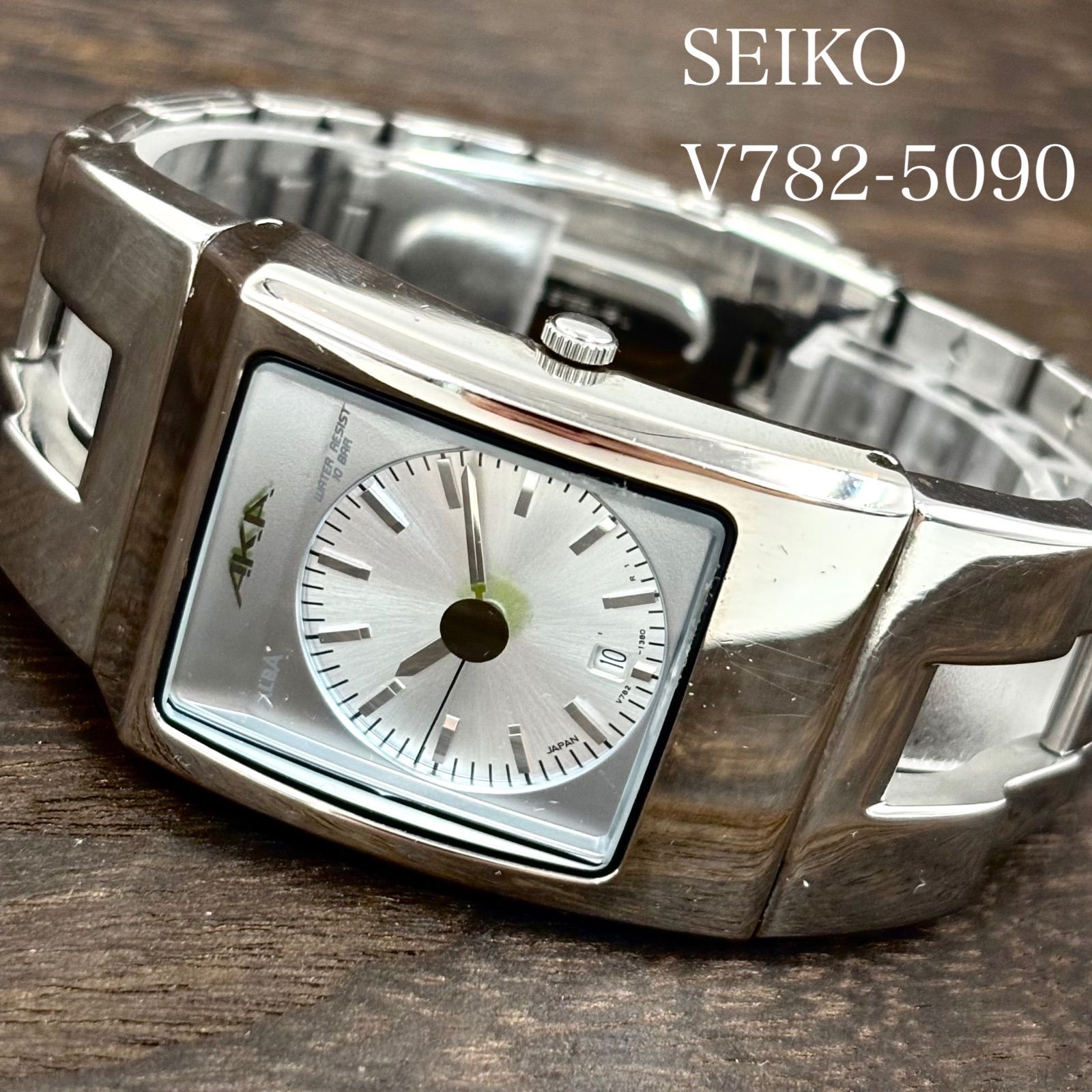 稼働/純正ブレス】SEIKO/セイコー ALBA/アルバ AKA 腕時計 クォーツ