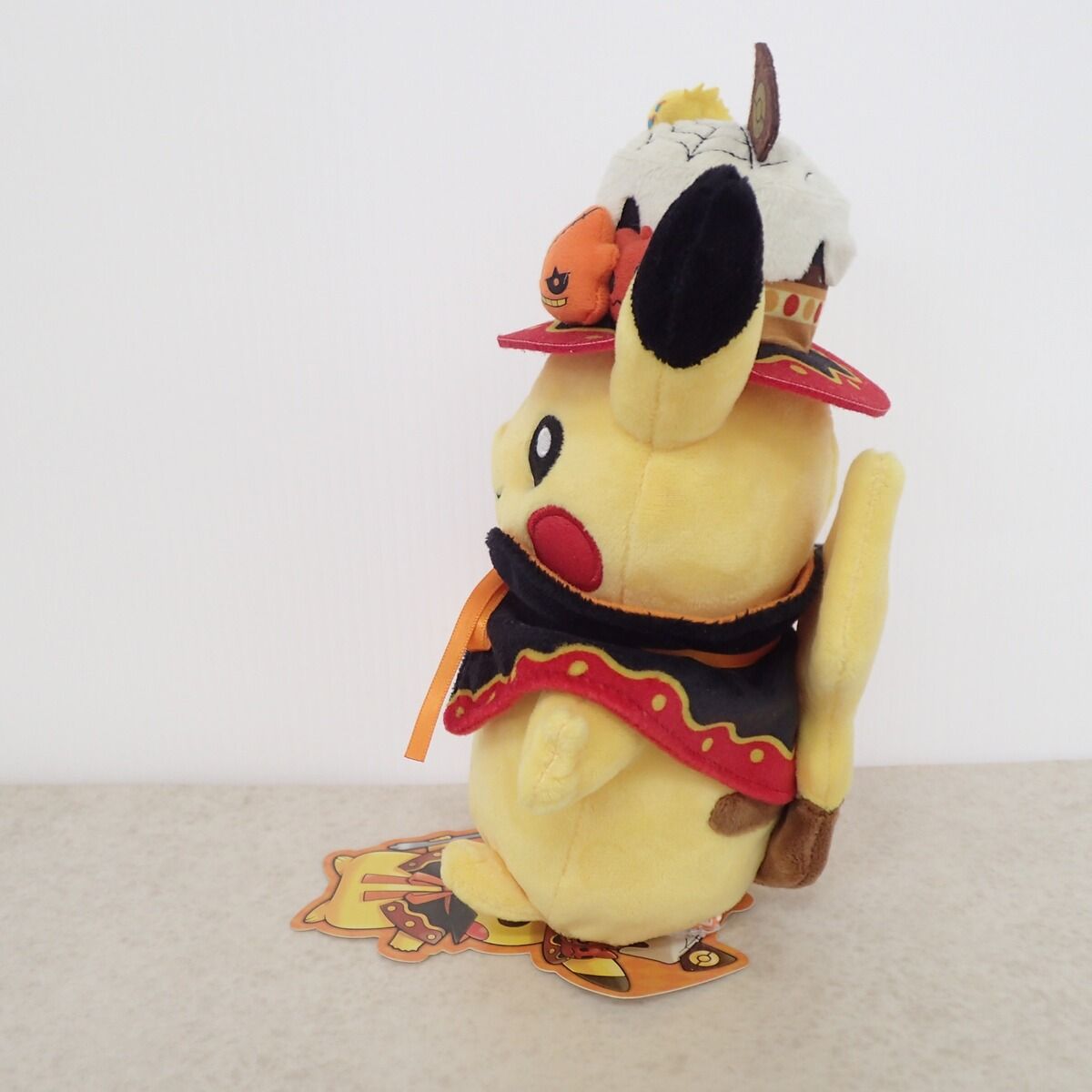 ポケモンセンター ぬいぐるみ ピカチュウ We Are TEAM TREAT! 紙タグ付