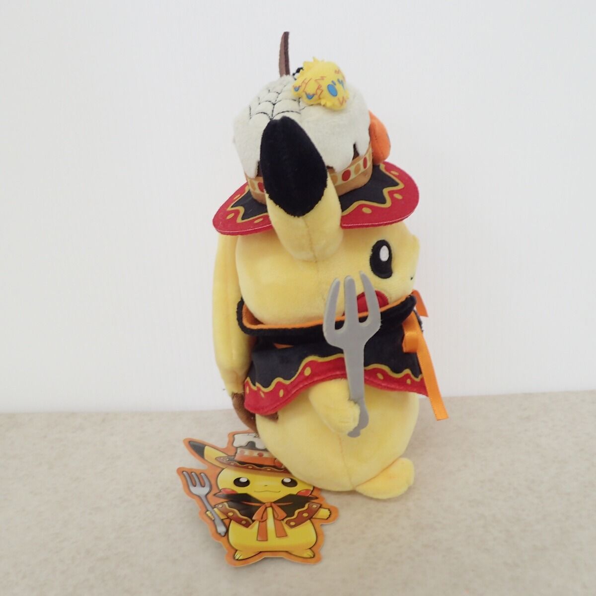 ポケモンセンター ぬいぐるみ ピカチュウ We Are TEAM TREAT! 紙タグ付