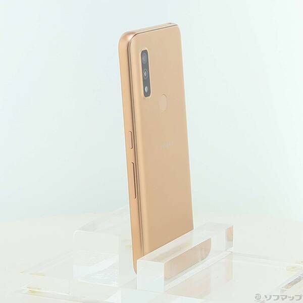 品〕 arrows We 64GB ローズゴールド FCG01 au SIMフリー【258