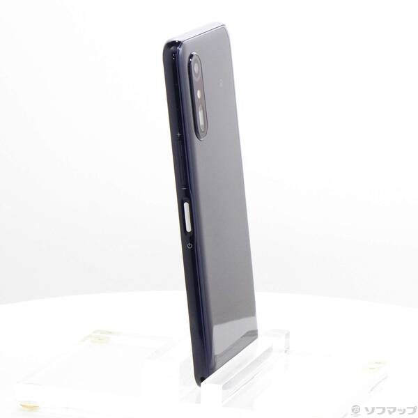 中古】らくらくスマホ Lite 64GB ディープブルー - メルカリ
