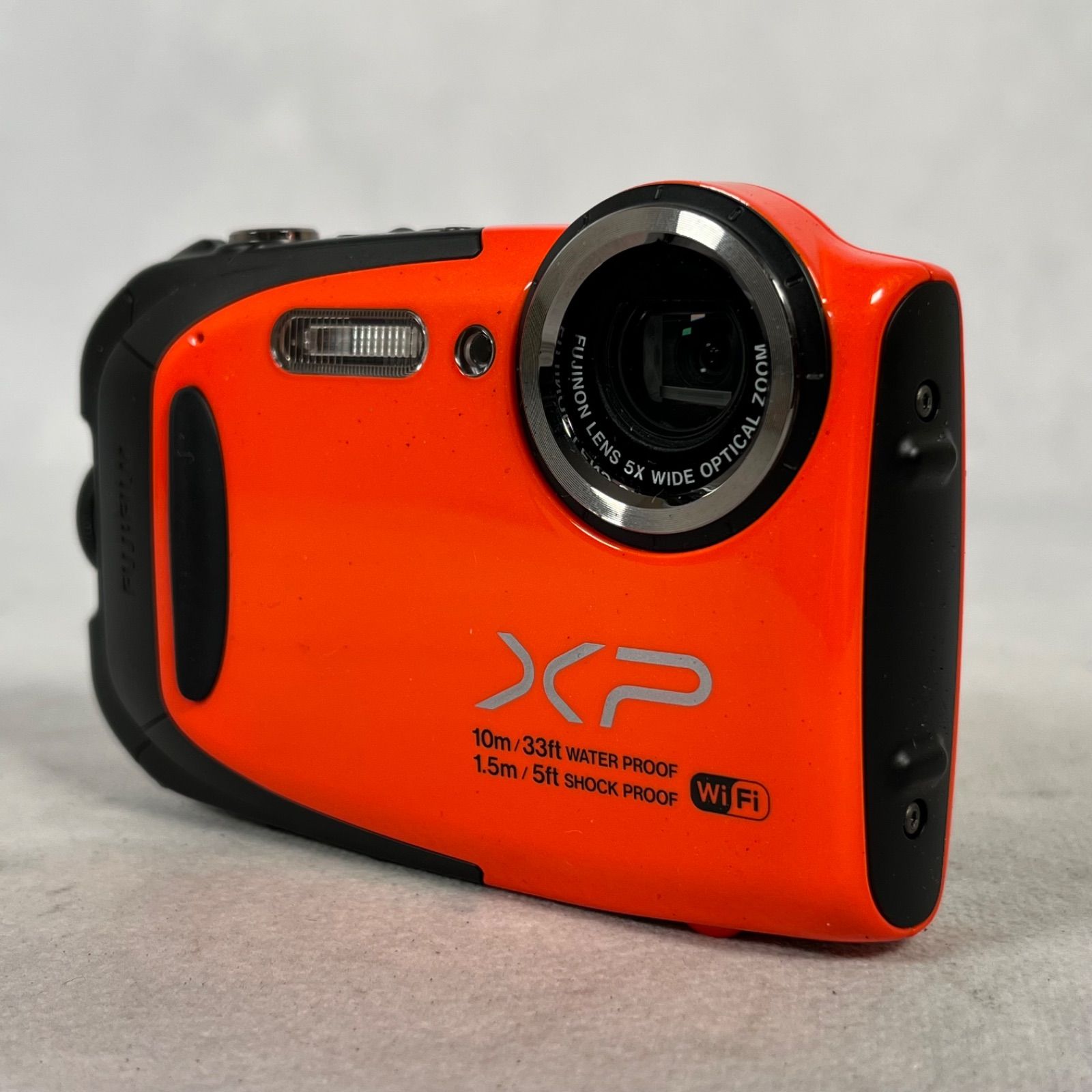 管2606-735】FUJIFILM フジフイルム FinePix XP70 オレンジ コンパクト