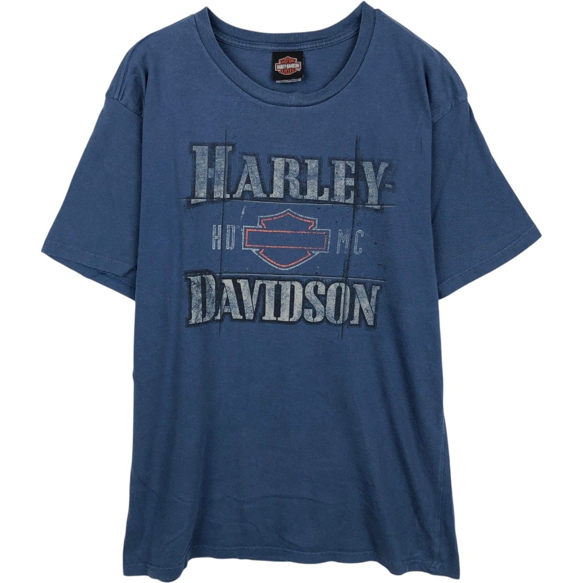 古着 ハーレーダビッドソン Harley-Davidson ドクロ柄 スカル柄 モーターサイクル バイクTシャツ メンズXL相当/eaa657298