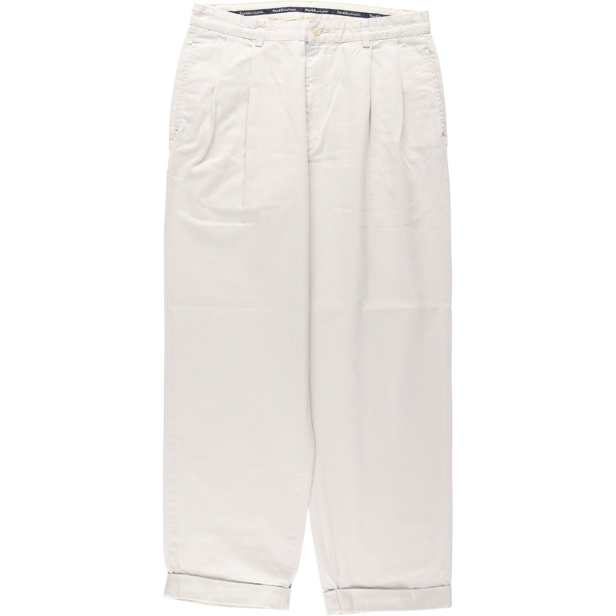 古着 ラルフローレン Ralph Lauren Polo Ralph Lauren ツータック チノパンツ メンズw33相当/eaa656023