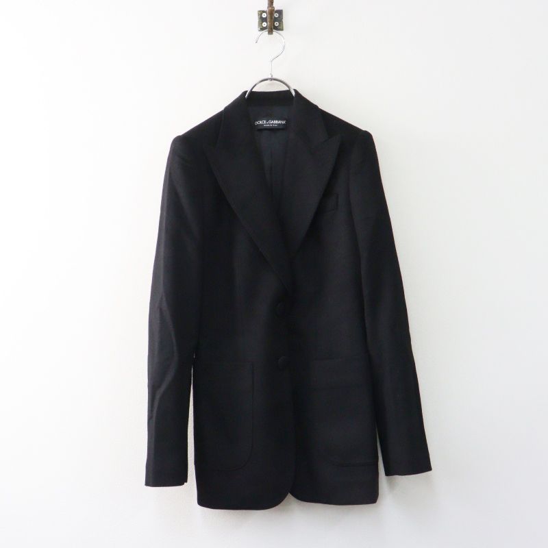 美品 JPタグ DOLCE&GABBANA ドルチェ＆ガッバーナ カシミヤ メルトン